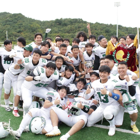 SNU American Football Team ‘Green Terrors’ Clinched Victory in the 2023 Seoul Autumn University Championships