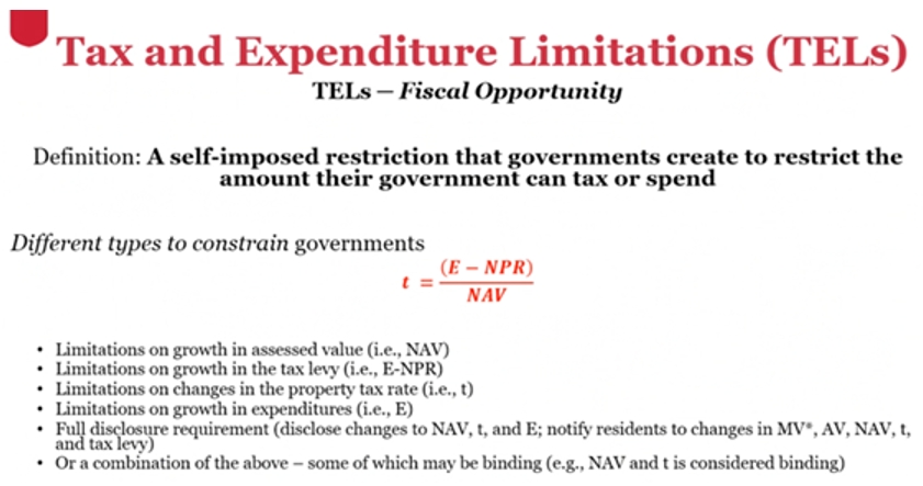 A Definition of TELs presented by Professor Lofton
