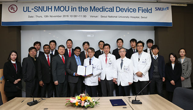 UL-SNUH MOU in the Medical Device Field